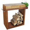 Stolik Artiss duży 80x45x91cm corten